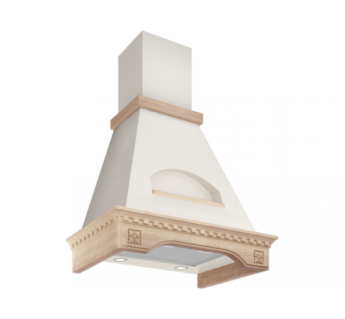 Вытяжка Elikor Бельведер Флореале 60П-650-П3Д бежевый/дуб неокр