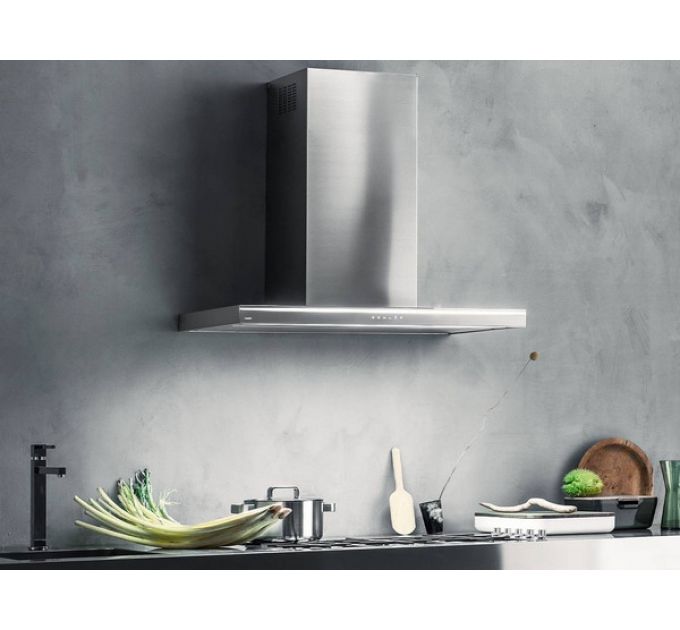 Вытяжка Falmec LUMINA NRS GLASS STEEL 90