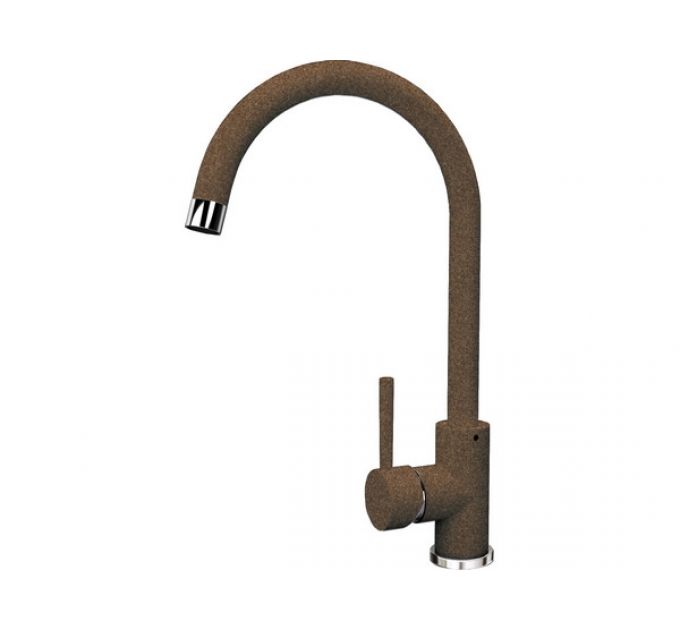 Смеситель Florentina Альфа коричневый