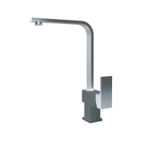 Смеситель Florentina Сильвер серый шёлк