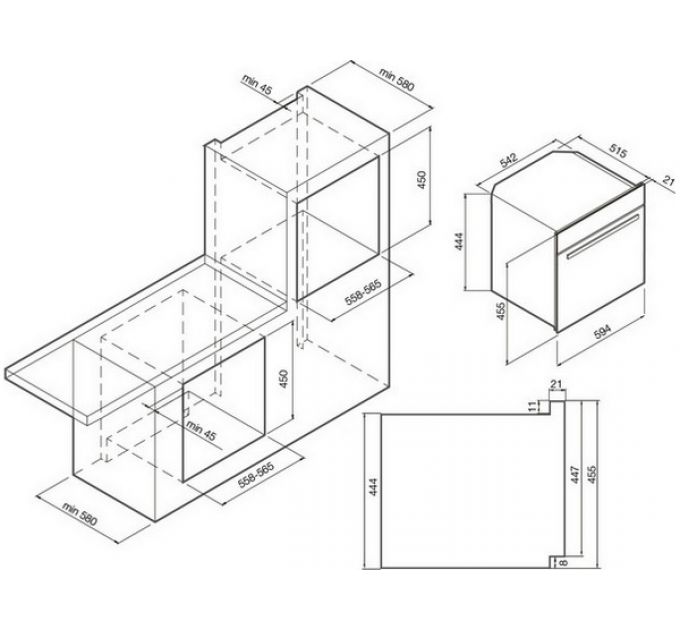 СВЧ-печь GRAUDE MWG 45.0 SE