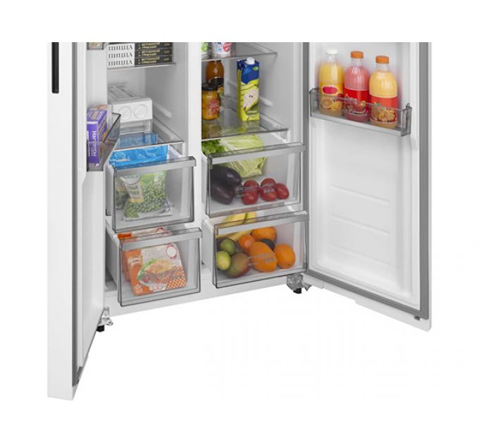 Холодильник MEFERI MFR83WH TOTAL NO FROST SIDE BY SIDE COMFORT