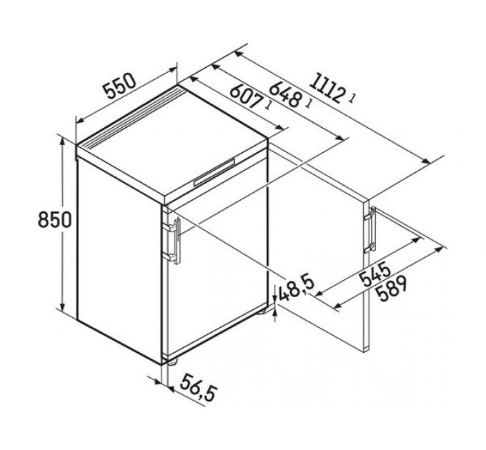 Морозильная камера Liebherr Fd 1404-20 001 Pure