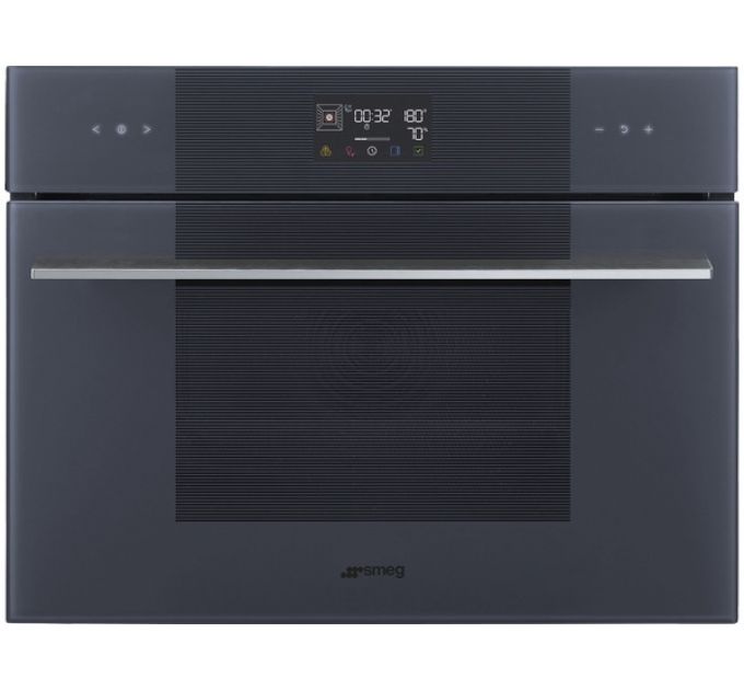 Духовой шкаф SMEG SO4102S3G компактный с паром