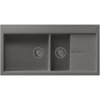 Мойка Florentina Россана серый шелк