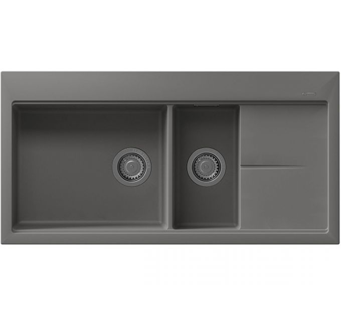 Мойка Florentina Россана серый шелк