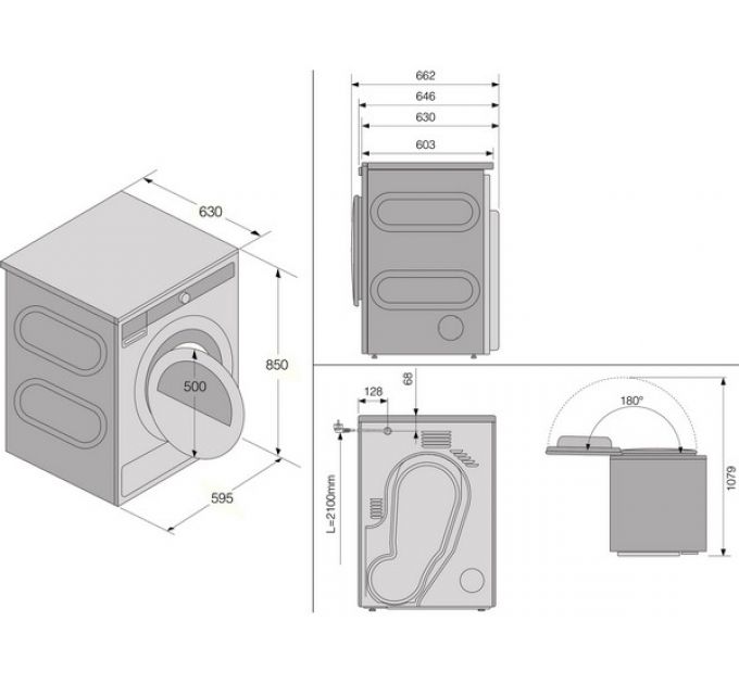Сушильная машина ASKO T108HBW
