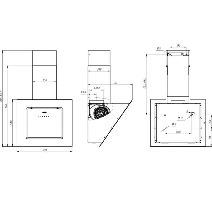 Вытяжка Franke MELODY 60 WH (330.0738.603)