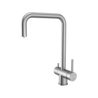 Смеситель Kuchenstern STROM-F нержавеющая сталь