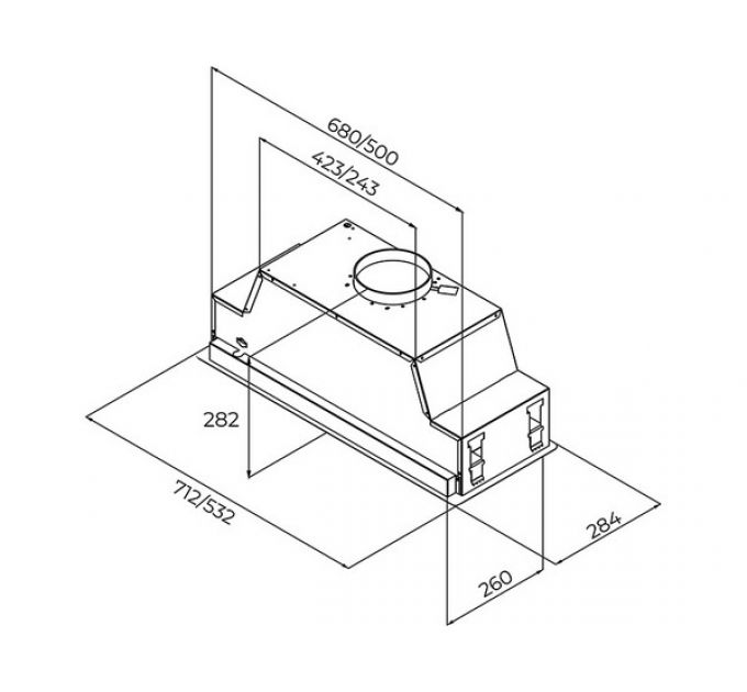 Вытяжка Teka GFL 57760 EOS SS (113100007)