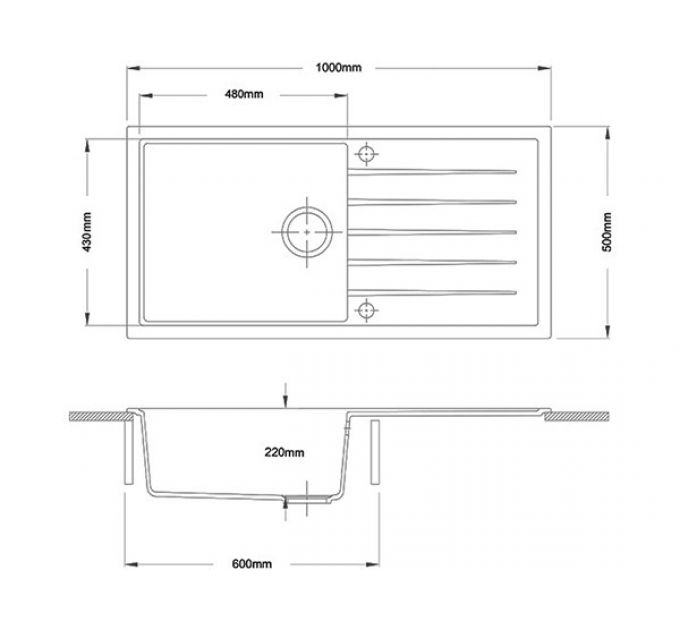 Мойка Longran Classic CLS914.457 - 49 Croma