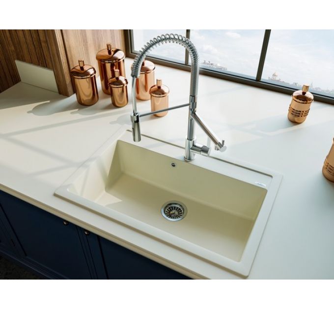 Мойка Florentina Липси 770 серый шелк