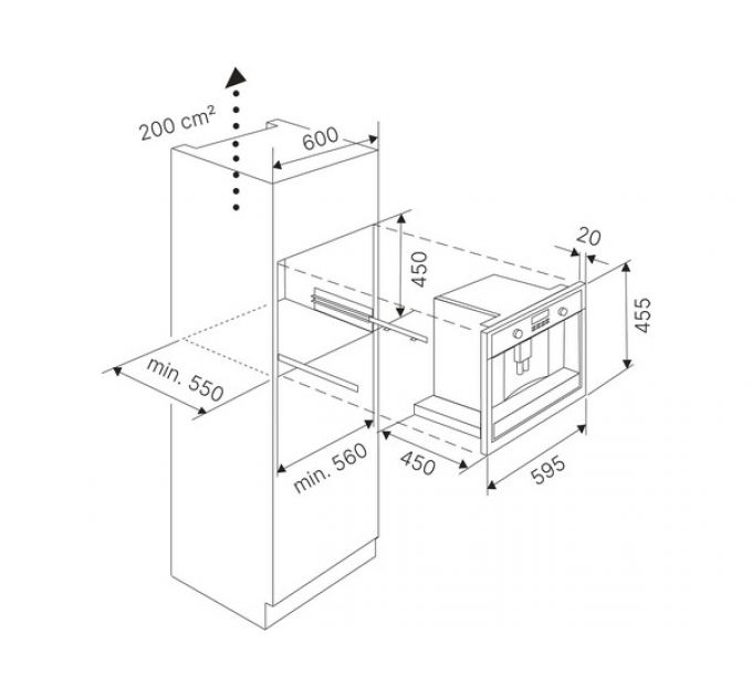 Кофемашина Kuppersbusch CKV 6800.0 KSM встраиваемая