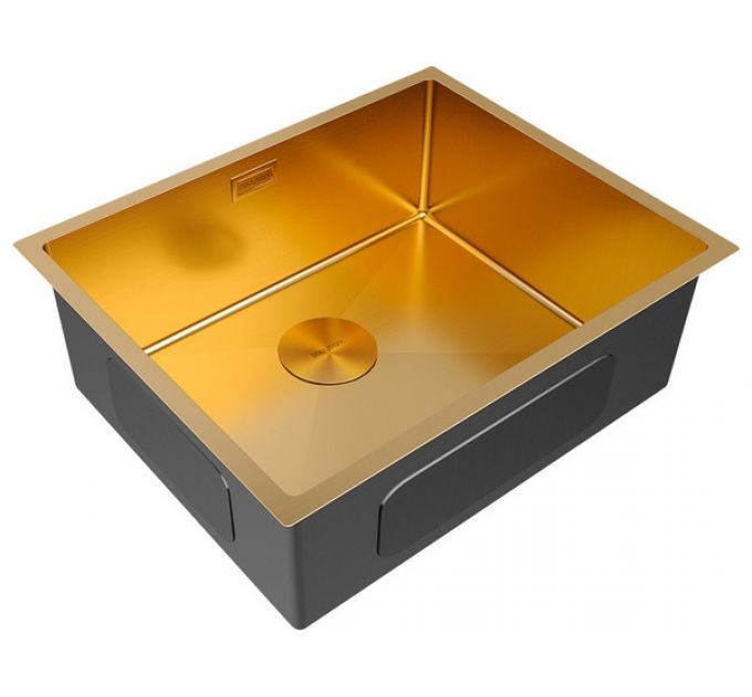 Мойка Paulmark Next 54 uni PM215444-BG, брашированное золото