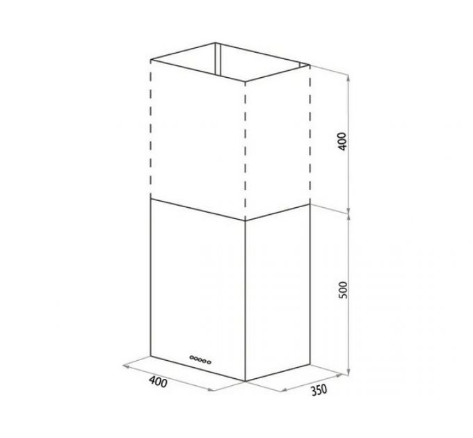 Вытяжка MEFERI ROOMBOX40WH COMFORT