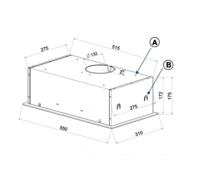 Вытяжка Teka GFG2 WHITE (40446751)