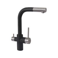 Смеситель Florentina Кристалл нуар классик