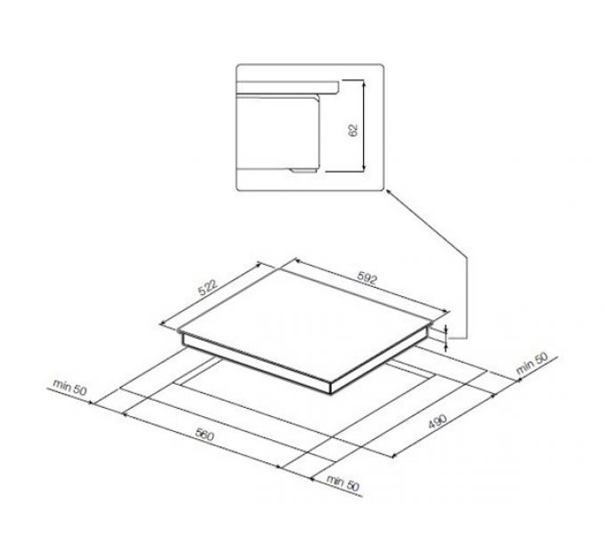 Варочная панель GRAUDE IK 60.1 E индукционная