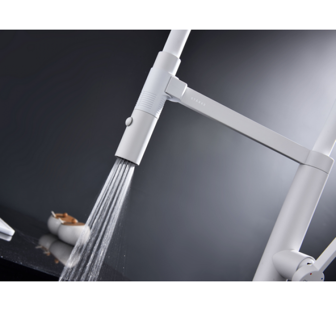 Смеситель Paulmark Leader Le214101-WH (431), белый матовый