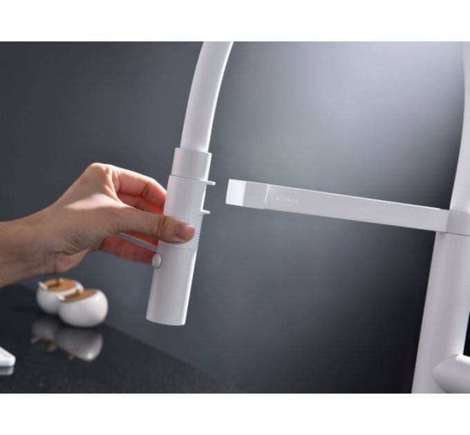 Смеситель Paulmark Leader Le214101-WH (431), белый матовый