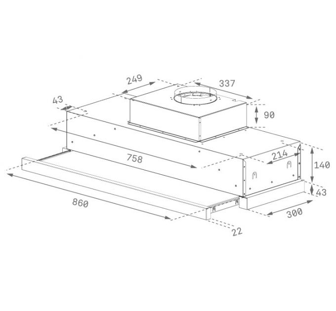 Вытяжка Teka CNL 9610 STAINLESS STEEL (40436850)