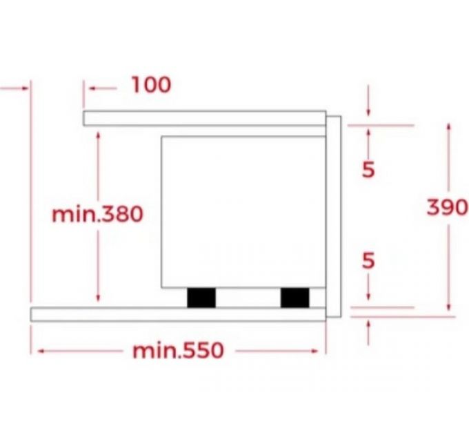 СВЧ-печь Teka ML 8200 BI FULL BLACK (112060011)