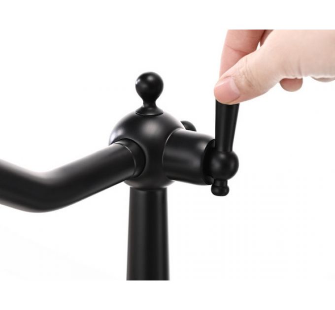 Смеситель Paulmark Retro Re213226-AN (401), антрацит