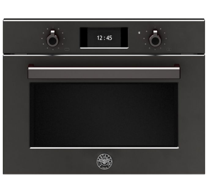 Духовой шкаф Bertazzoni F457PROMWTN компактный с СВЧ