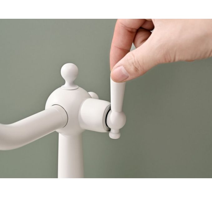 Смеситель Paulmark Retro Re213226-WH (431), белый матовый