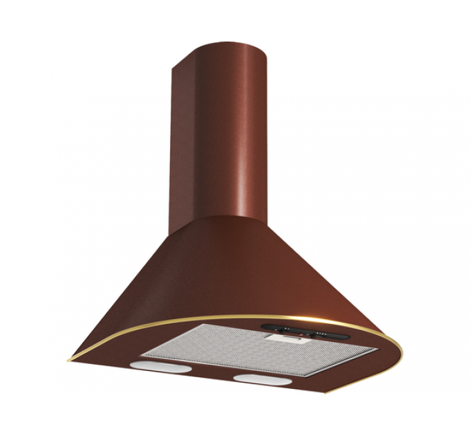 Вытяжка Elikor Эпсилон 60П-430-П3Л медный антик/зол.
