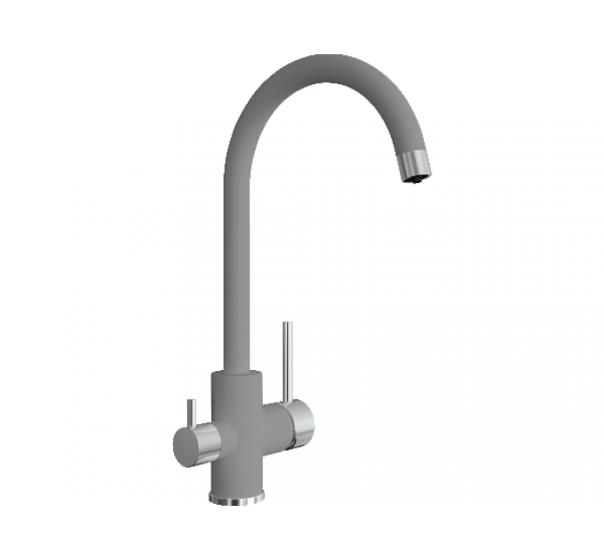 Смеситель Florentina Клио грей