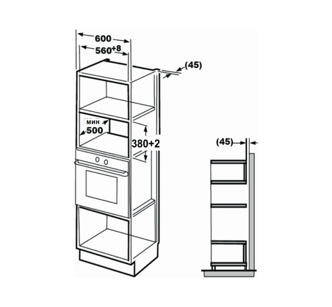 СВЧ-печь Kuppersberg HMW 625 B