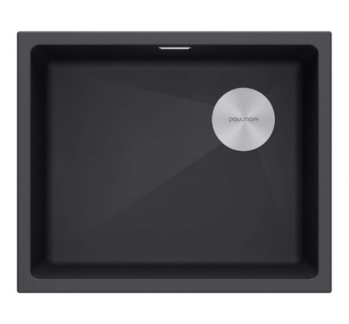 Мойка Paulmark Lumi 55uni-skew LU55SK-AN, антрацит