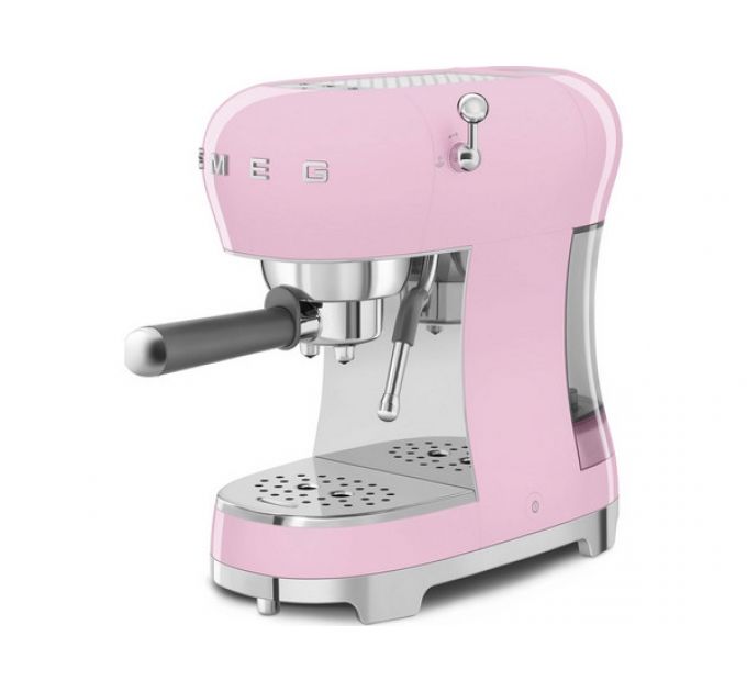 Кофемашина-эспрессо SMEG ECF02PKEU розовый
