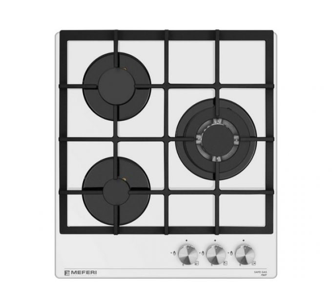 Варочная панель MEFERI MGH453WH GLASS POWER газовая