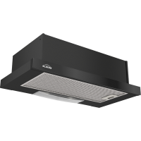 Вытяжка Elikor Интегра GLASS 60П-400-В2Л черный/стекло черное
