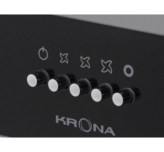 Вытяжка KRONA ARVEN 500 black PB V2