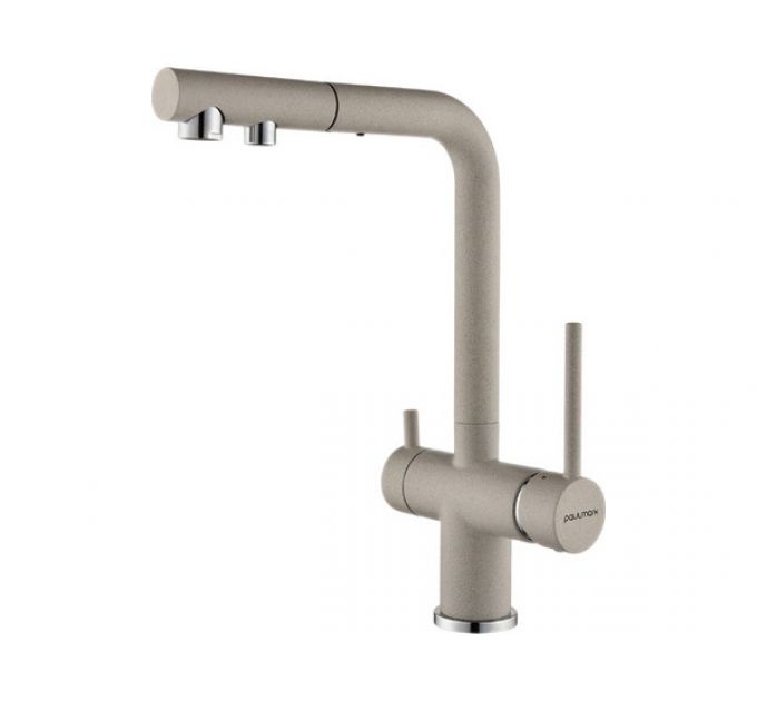 Смеситель Paulmark Serpentine Se213222-BE, бежевый