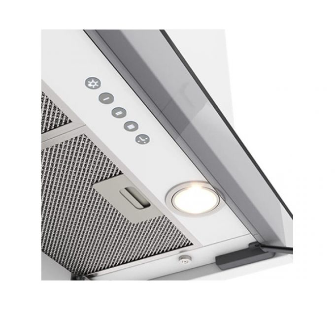 Вытяжка Elikor Sense Glass 60П-1000-Э3Д белый