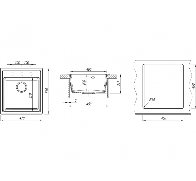 Мойка Dr.Gans НИКА 470 терра