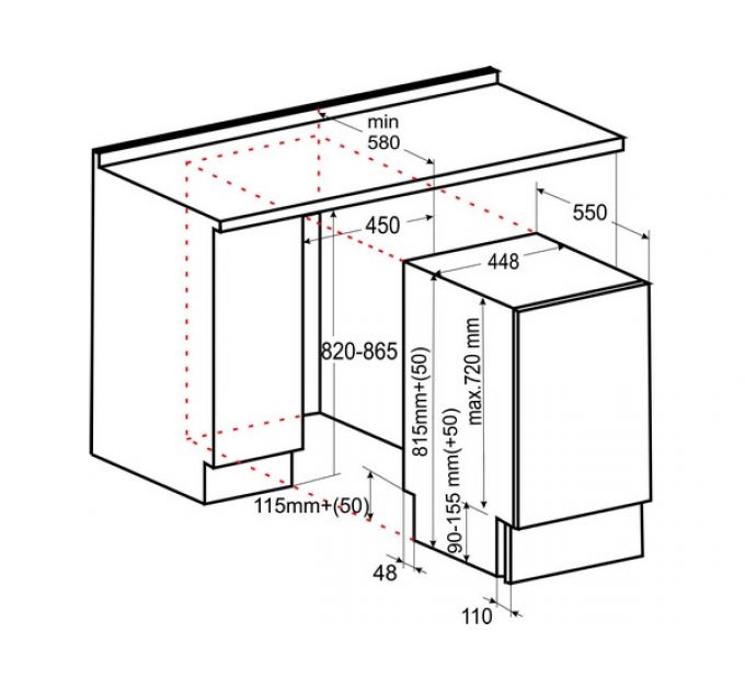 Посудомоечная машина EXITEQ EXDW-I404