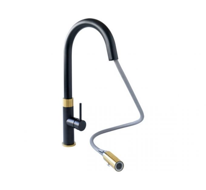 Смеситель Longran Techno LM2183 Black Gold