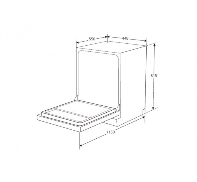 Посудомоечная машина Kuppersberg GSM 4574