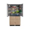 Холодильник HIBERG S-RFQ 800 FB inverter (French door) встраиваемый