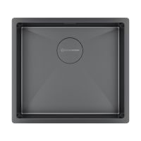 Мойка Kuchenstern KRAFT 50 вороненая сталь