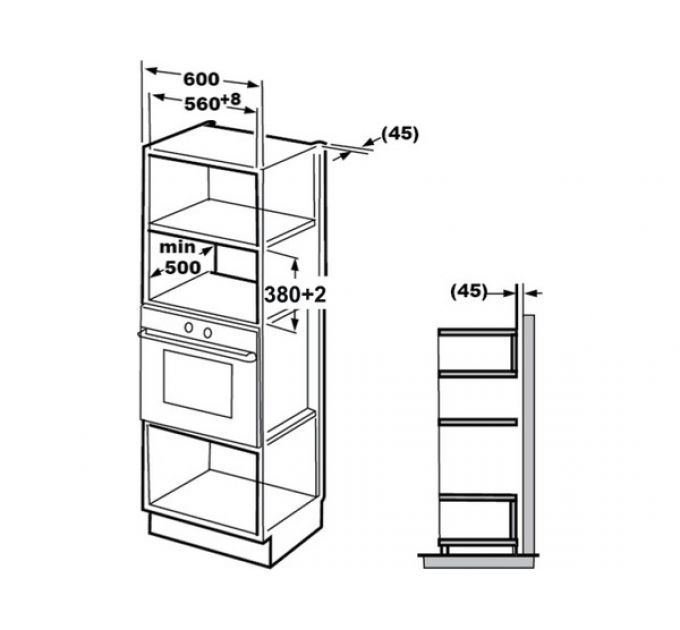 СВЧ - печь Midea MI982617GB