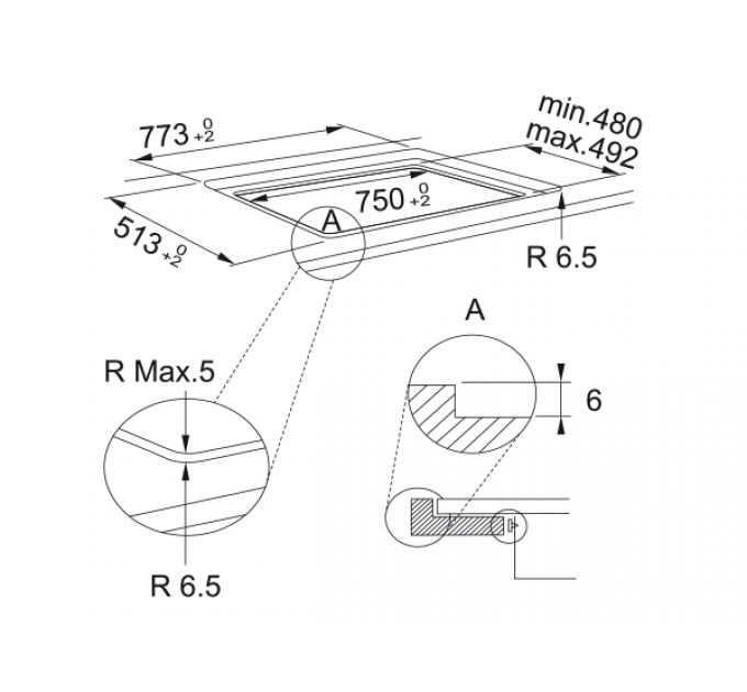 Варочная панель Franke FMY 808 I FP BK (108.0613.588) индукционная