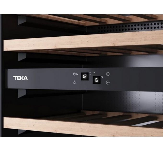 Винный шкаф TEKA RVI 20046 BLACK GLASS (113600011) встраиваемый