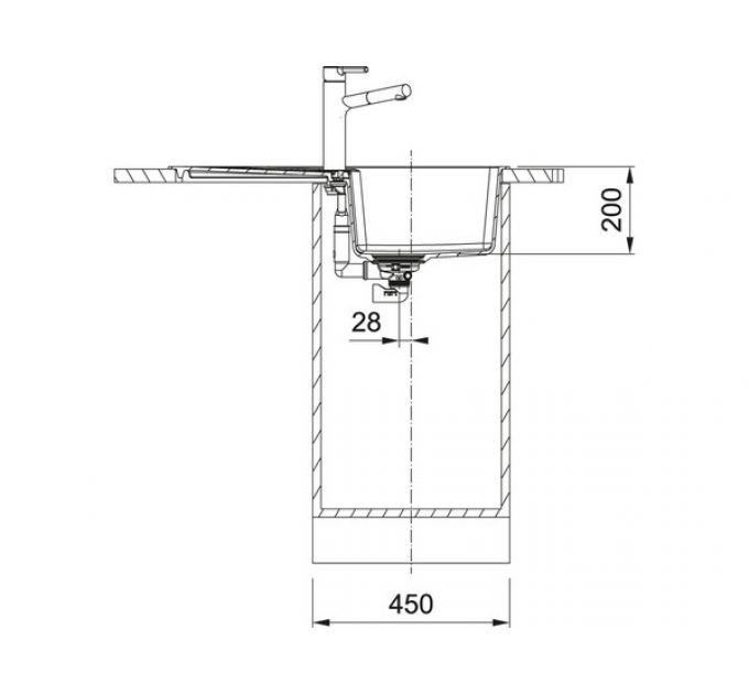 Мойка Franke CNG 611/211-78, белый (114.0639.683)