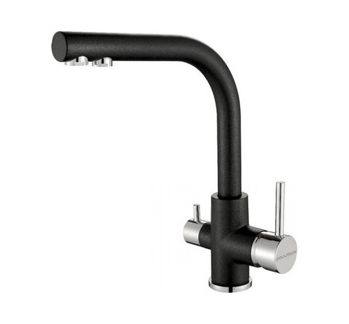 Смеситель Paulmark Essen Es213011-BLM (418), черный